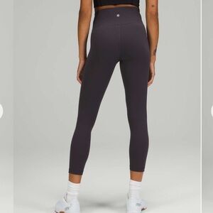 lululemon athletica Wunder Train High-Rise Crop 23" - Black Granite